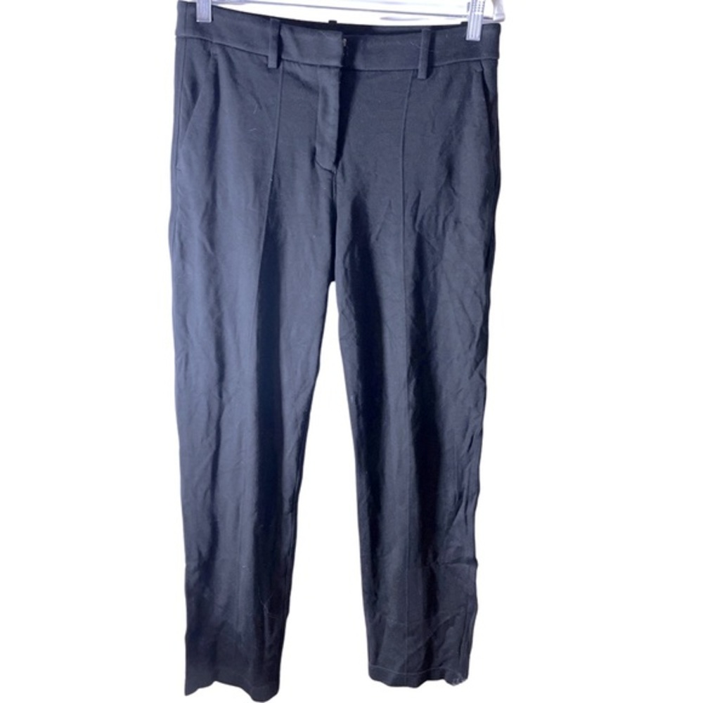 Kit & Ace Black straight leg knit pants 6